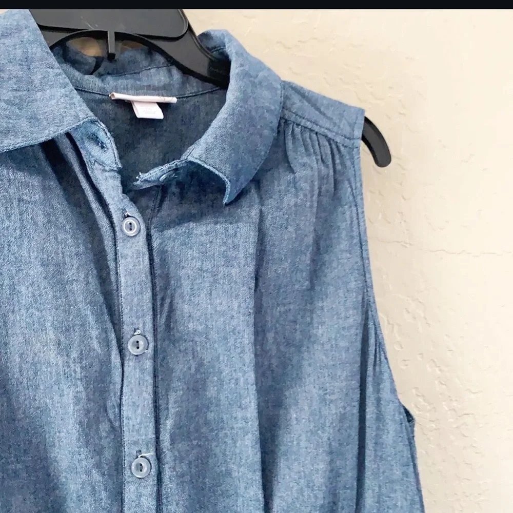 🌿Final Sale‎ Westport 1962 Lace Trim Blue Dress